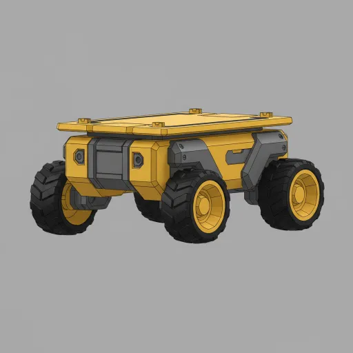 Rover prototype 3D model